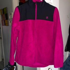 Pink Fila jacket!
